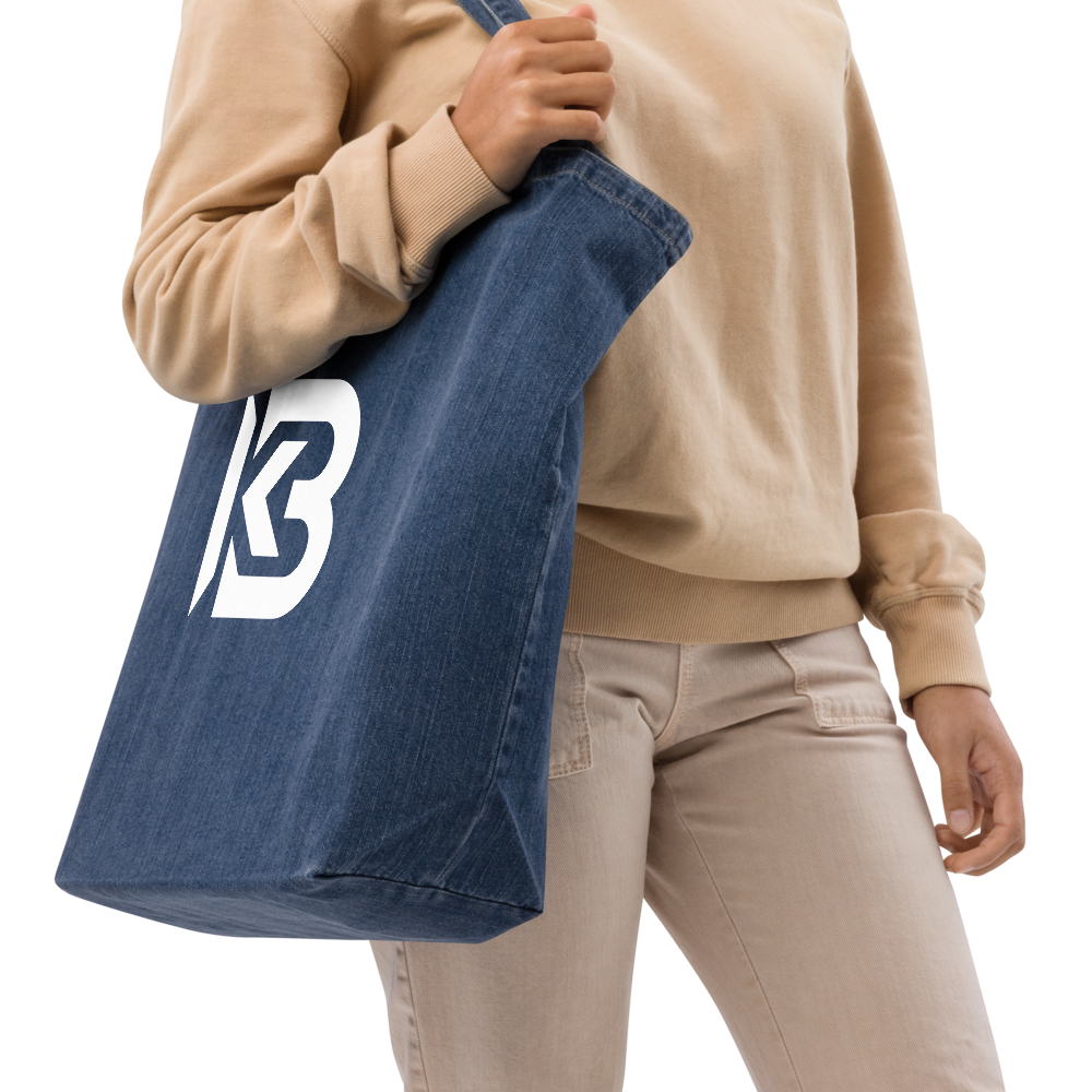 Hide in Plain Sight Denim Tote Bag