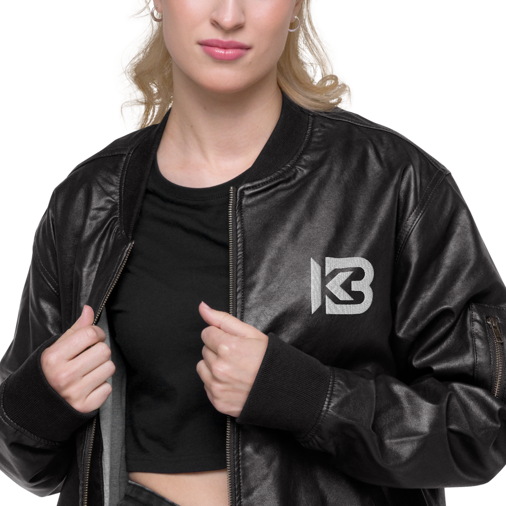 KB Limited Edition Leather Bomber