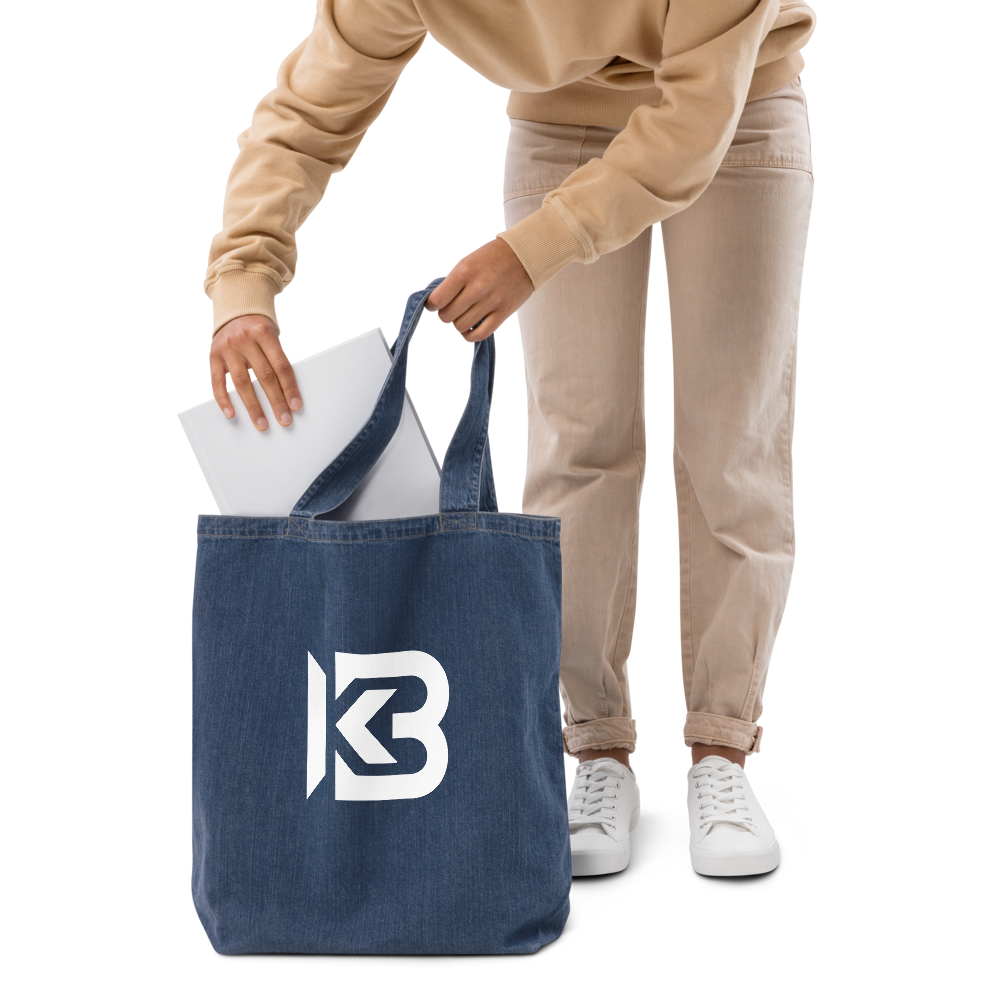 Hide in Plain Sight Denim Tote Bag